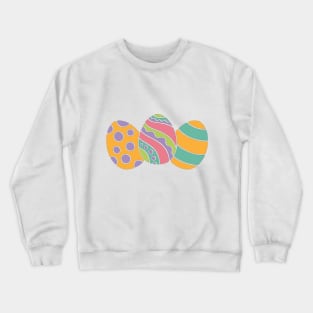 Trio of Easter Eggs Crewneck Sweatshirt